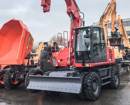 Neuer Bagger Atlas